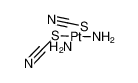 28124-55-2 structure, C2H4N4PtS2