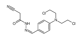 92298-18-5 N-[[4-[双(2-氯乙基)氨基]苯基]甲亚基氨基]-2-氰基-乙酰胺
