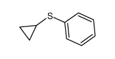 14633-54-6 spectrum, Cyclopropyl Phenyl Sulfide