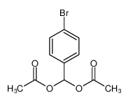 55605-27-1 spectrum, Methanediol, (4-bromophenyl)-, diacetate