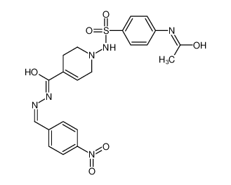 160857-60-3 structure, C21H22N6O6S