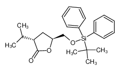 191152-26-8 (3S,5S)-5-(((tert-butyldiphenylsilyl)oxy)methyl)-3-isopropyldihydrofuran-2(3H)-one