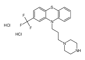 10-(3-piperazin-1-ylpropyl)-2-(trifluoromethyl)phenothiazine 2804-16-2