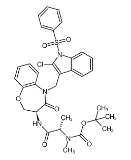 1562198-75-7 structure, C33H35ClN4O7S