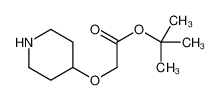 144412-03-3 spectrum, tert-butyl 2-piperidin-4-yloxyacetate