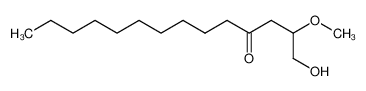 130817-50-4 spectrum, 1-Hydroxy-2-methoxy-tetradecan-4-one