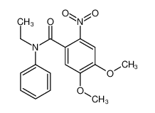 N-ethyl-4,5-dimethoxy-2-nitro-N-phenylbenzamide