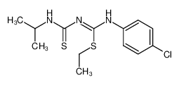 857592-70-2 S-ethyl-N-(4-chloro-phenyl)-N'-isopropylthiocarbamoyl-isothiourea