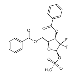 134877-43-3 structure, C20H18F2O8S