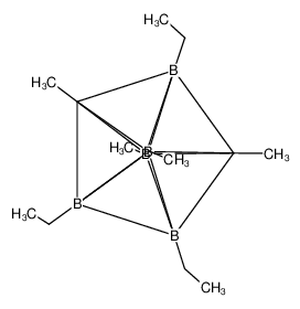 17141-30-9 structure, C14H31B5