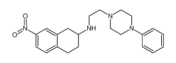 7-nitro-N-[2-(4-phenylpiperazin-1-yl)ethyl]-1,2,3,4-tetrahydronaphthalen-2-amine 1003565-41-0