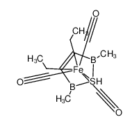 54688-79-8 structure, C11H17B2FeO3S