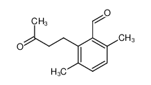 124211-42-3 spectrum, 4-(3,6-dimethyl-2-formylphenyl)butan-2-one