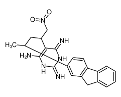 5-[4-(9H-fluoren-2-yl)-1-nitropentan-2-yl]pyrimidine-2,4,6-triamine 915312-48-0