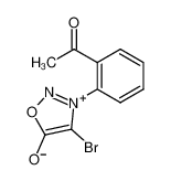 106412-72-0 4-Bromo-3-(2-acetylphenyl)-sydnone