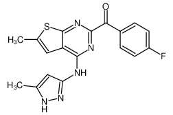 1362710-69-7 structure, C18H14FN5OS