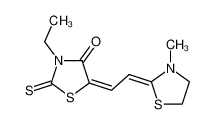 3-乙基-5-((3-甲基噻唑烷-2-亚基)乙亚基)罗丹宁