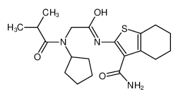 606109-14-2 structure, C20H29N3O3S