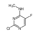 2-chloro-5-fluoro-N-methylpyrimidin-4-amine 67316-43-2