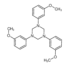 1068468-43-8 spectrum, 1,3,5-tris(3-methoxyphenyl)-1,3,5-triazinane