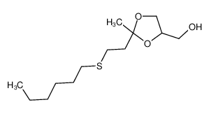 93072-62-9 structure, C13H26O3S