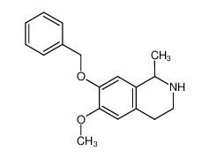 51745-27-8 spectrum, 7-benzyloxy-6-methoxy-1-methyl-1,2,3,4-tetrahydro-isoquinoline