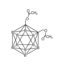 19610-38-9 spectrum, 1.2-bis-(acetoxymethyl)-1.2-dicarba-closo-dodecaborane(12)