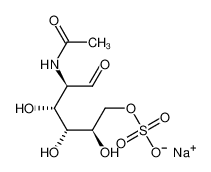 204575-07-5 structure, C8H14NNaO9S