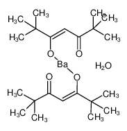 Barium(II) 2,2,6,6-tetramethyl-3,5-heptanedionate hydrate 138521-17-2