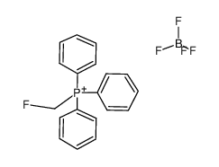 96385-23-8 structure, C19H17BF5P+