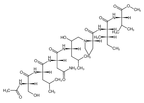 Ac-Ser-Leu-Asn-[Leu-HEA-Pro]-Ile-Val-OMe 127231-48-5