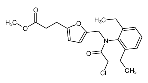 100006-42-6 structure, C21H26ClNO4