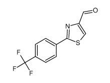 2-[4-(三氟甲基)苯基]-1,3-噻唑-4-羧醛