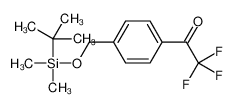 87736-75-2 O-叔-丁基二甲基硅烷基-苄醇4-(2,2,2-三氟乙烷酮)