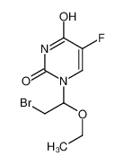 133625-56-6 structure, C8H10BrFN2O3