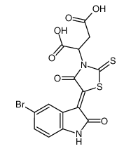 301356-95-6 structure, C15H9BrN2O6S2