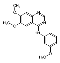 6,7-dimethoxy-N-(3-methoxyphenyl)quinazolin-4-amine 202475-38-5