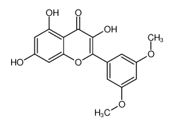 2-(3,5-dimethoxyphenyl)-3,5,7-trihydroxychromen-4-one 62008-19-9