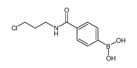 4-(3-氯丙基氨甲酰基)苯基硼酸