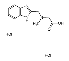 [(1H-Benzoimidazol-2-ylmethyl)-methyl-amino]-acetic acid dihydrochloride 1158326-42-1