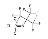 18854-78-9 structure, C4Cl3F9NP