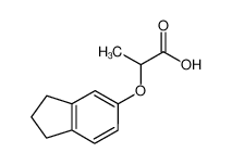 2-(2,3-二氢-1H-茚-5-基氧基)丙酸