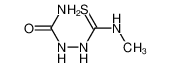 6634-45-3 structure, C3H8N4OS