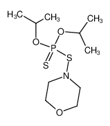 5550-26-5 spectrum, 4-diisopropoxythiophosphorylsulfanyl-morpholine