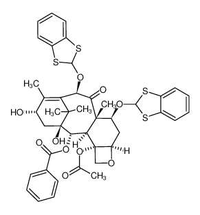 1432613-35-8 structure, C43H44O10S4