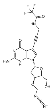 666847-80-9 structure, C17H17F3N8O5