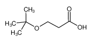 3-[(2-methylpropan-2-yl)oxy]propanoic acid 21150-73-2