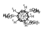 156670-88-1 structure, C19H29D5FeSi3