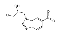 1-chloro-3-(6-nitrobenzimidazol-1-yl)propan-2-ol