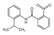 N-(2-isopropylphenyl)-2-nitrobenzamide 102630-99-9